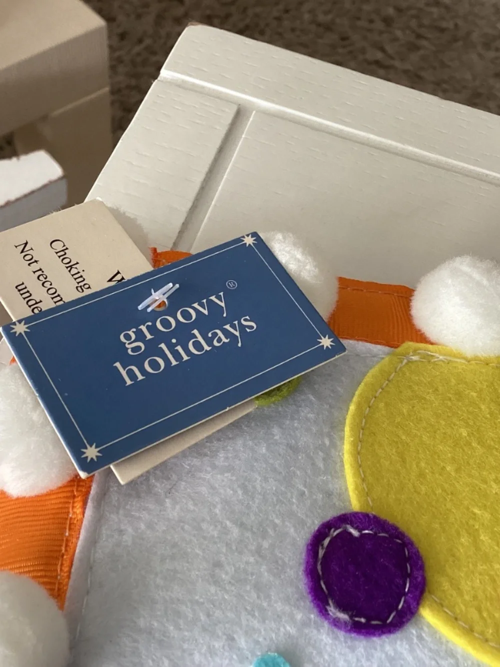NEW Celebrations Felt Cake Placemat